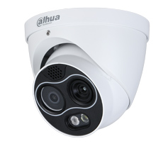 Camera termica IP , 4MP, Exterior, Lentila 4mm, IR 30m, PoE, Slot Card - Dahua TPC-DF1241-D3F4