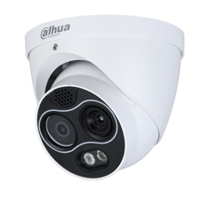 Camera termala hibrid IP 4MP, IR 30m, PoE, Card, focal 4mm, termal 3,5mm - Dahua TPC-DF1241-TB3F4-S2