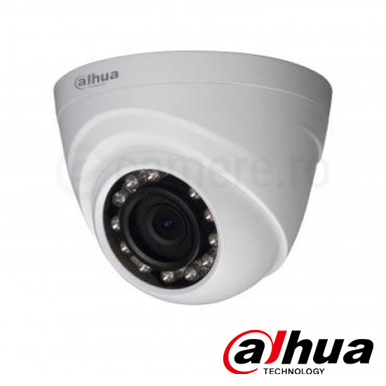 Camera 1MP Interior, IR 20m, Lentila 2.8 mm - Dahua HAC-HDW1000R