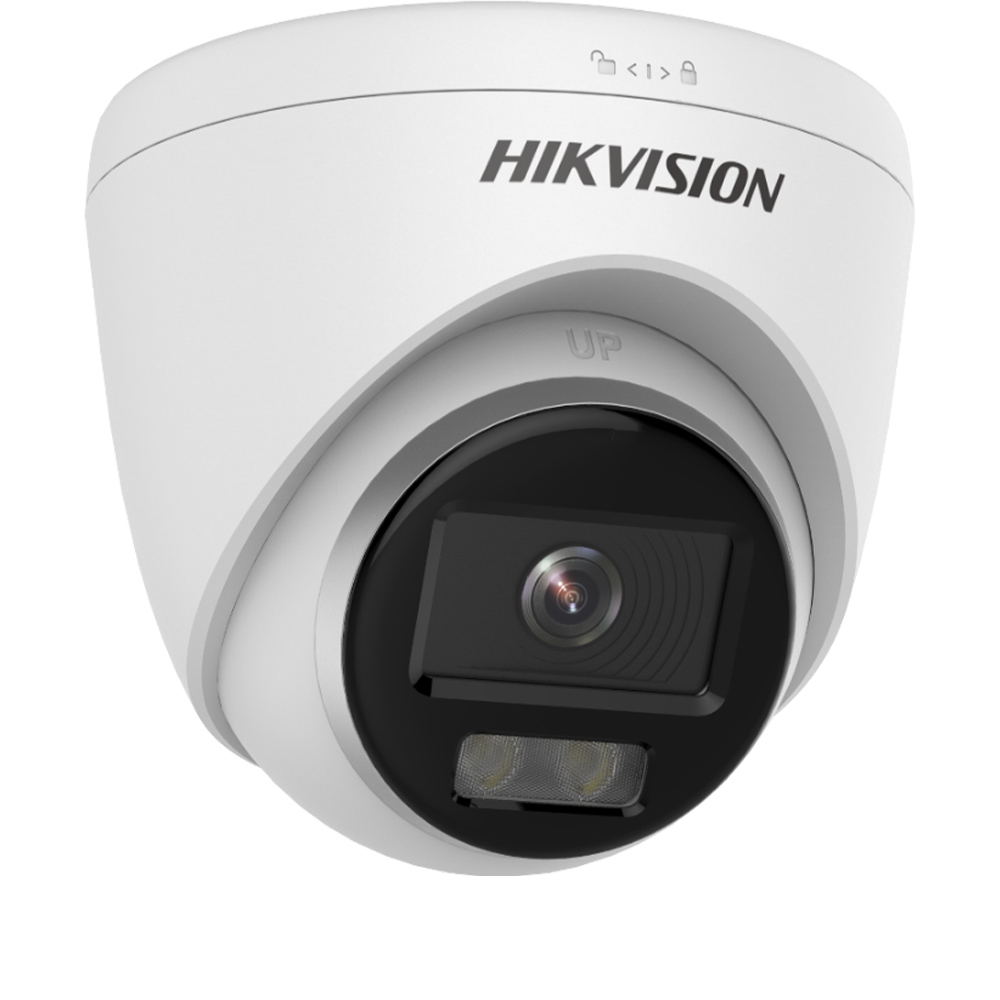 Camera IP 2MP, Exterior, ColorVu, Lumina Alba 30m, PoE, Lentila 2.8mm - HikVision DS-2CD1327G0-L-28