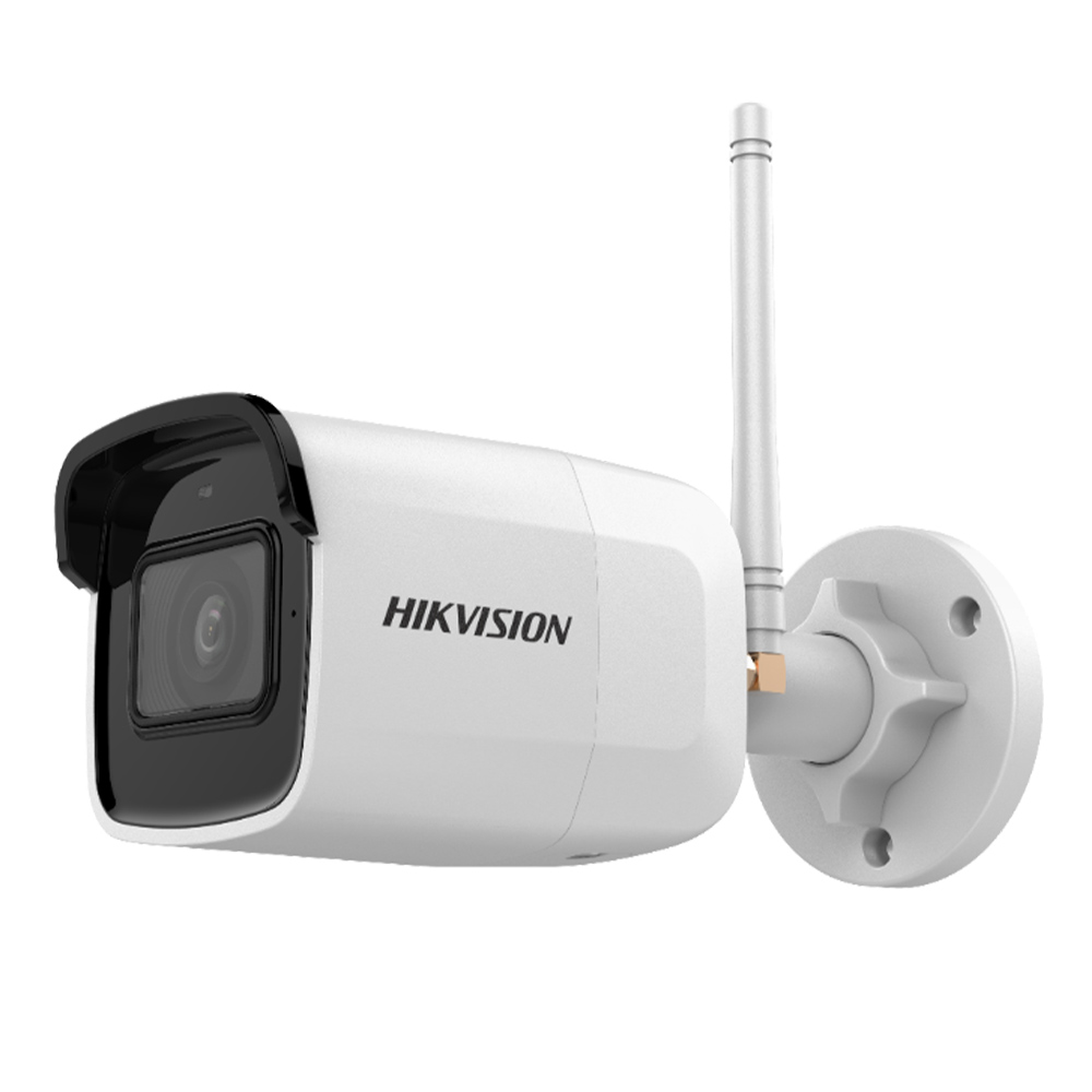 Camera IP Wi-Fi, 2MP, IR 30m, Exterior, Lentila 4mm, Card, Microfon - HikVision DS-2CD2021G1-IDW1D4