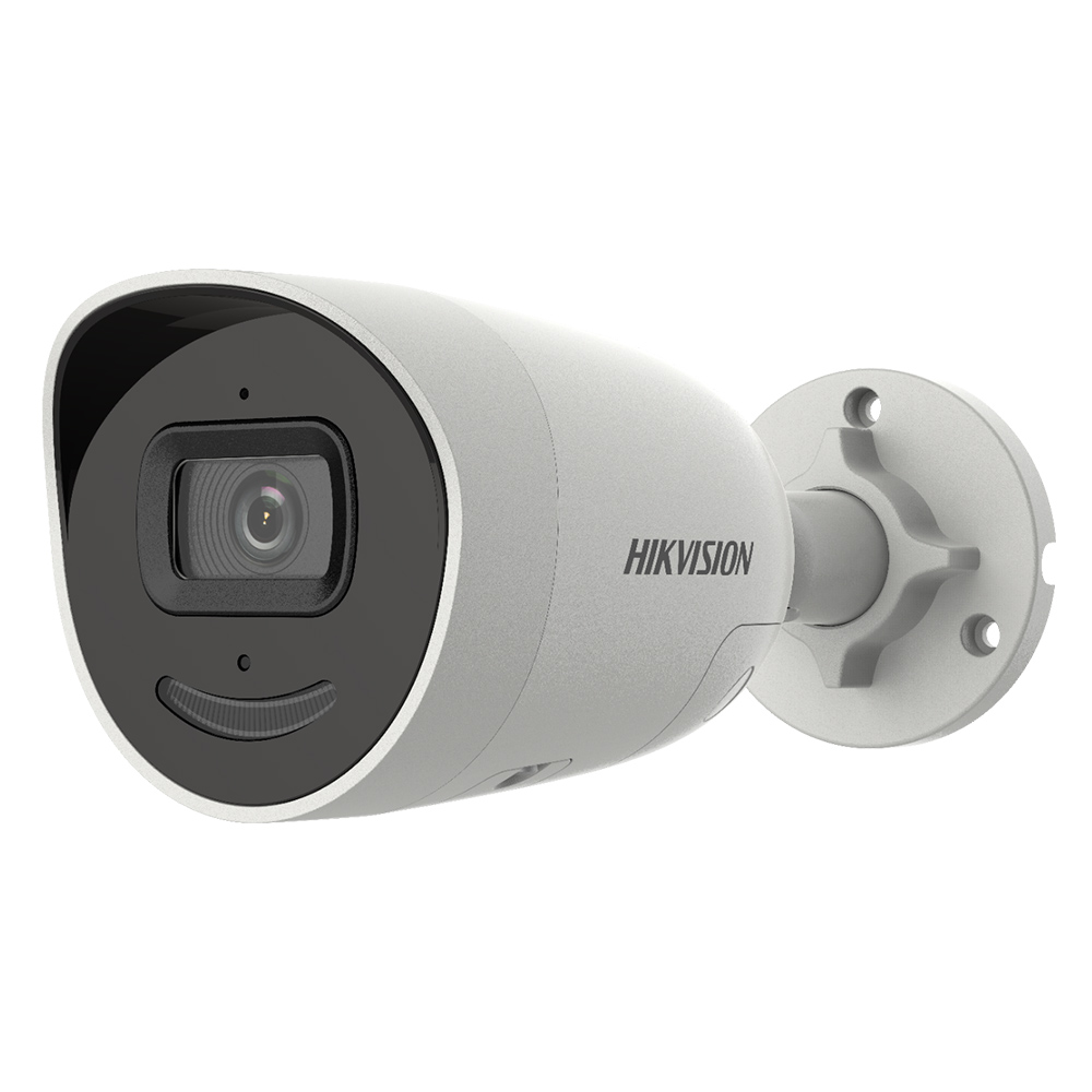 Camera IP Exterior 2MP, Lentila 2.8mm, IR 40m, Card, PoE, Microfon - HikVision DS-2CD2026G2-IU/SL
