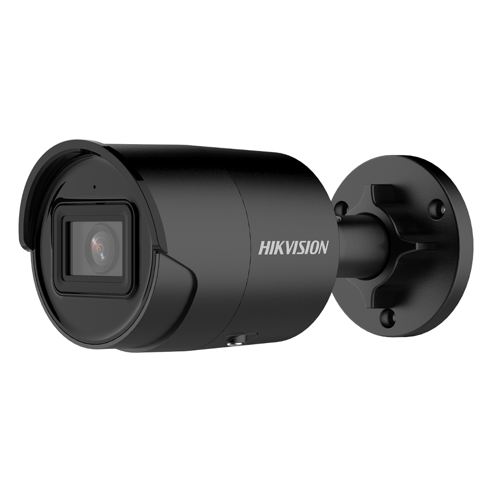 Camera IP 4MP Exterior, IR 40m, PoE, Card, Lentila 2.8mm, Microfon - HikVision DS-2CD2046G2-IUB2C