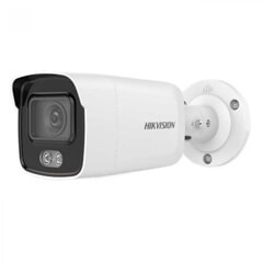 Camera IP 4MP, Exterior, Lentila 2.8mm, Lumina alba 30m, Card, PoE, IP67 - HikVision DS-2CD2047G1-L