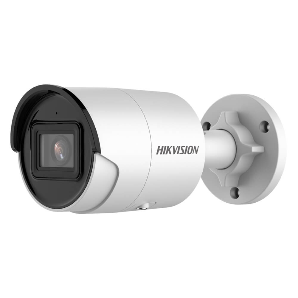 Camera IP 8MP, Exterior, IR 40m, PoE, Card, Lentila 2.8mm, Microfon - HikVision DS-2CD2086G2-IU2C