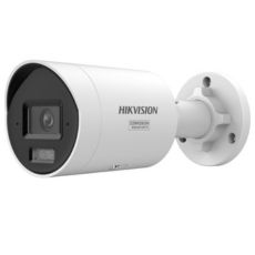 Camera IP 8MP Exterior, SmartHybrid, IR 40m, Card, Microfon, PoE - HikVision DS-2CD2087G3-LIY(2.8MM)