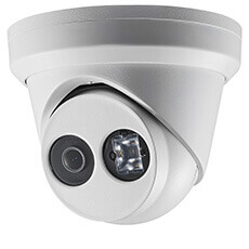Camera IP 2MP, Exterior, IR 30m, Microfon, Slot Card, lentila 2.8, PoE - HikVision DS-2CD2323G0-IU