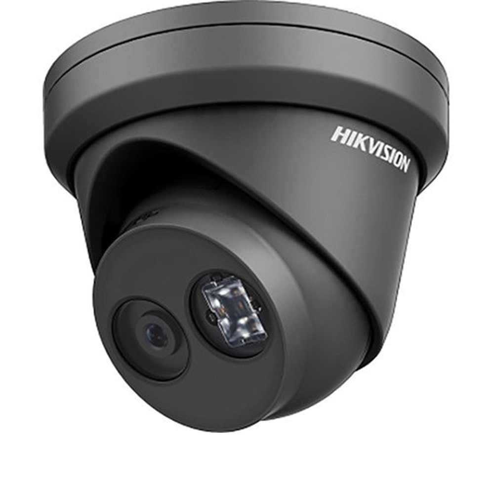 Camera IP 4MP Exterior, 2.8mm, IR 30m, PoE, Card, Culoare Negru - HikVision DS-2CD2343G0-I-B