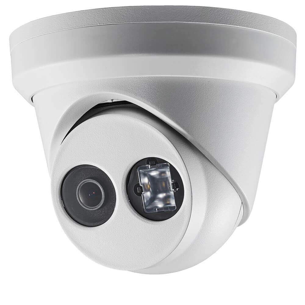 Camera IP 4MP, Exterior, IR 30m, lentila 2.8, PoE, Slot Card, Microfon - HikVision DS-2CD2343G0-IU