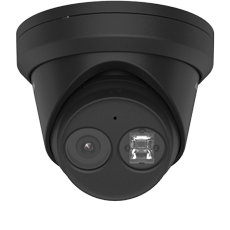 Camera IP 4MP, IR 30m, Microfon, Card, PoE, Lentila 2.8mm, Neagra - HikVision DS-2CD2343G2-IUB28