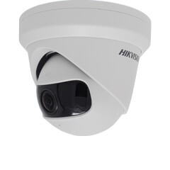 Camera IP Interior 4 MP, IR 10m ,1.7 mm,deschidere 180 grade,PoE, Card - HikVision DS-2CD2345G0P-I