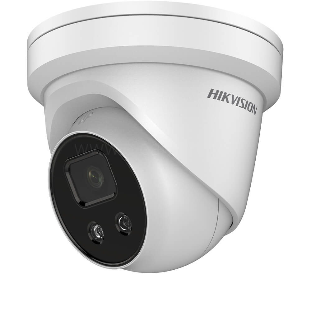 Camera IP 4MP Exterior, IR 50m, POE, Slot Card, lentila 2.8 - HikVision DS-2CD2346G1-I
