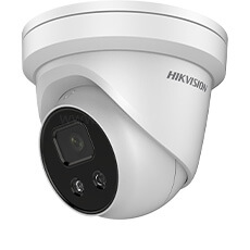 Camera IP 4MP Exterior, IR 50m, POE, Slot Card, lentila 2.8 - HikVision DS-2CD2346G1-I