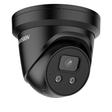 Camera IP 4MP, Exterior, IR 30m, PoE, 2.8mm, Card, AcuSense - HikVision DS-2CD2346G2-ISU/SL BLACK