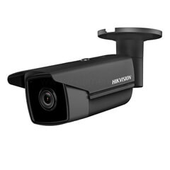 Camera IP 4MP Exterior, IR 80m, PoE, Slot Card, 4mm, neagra - HikVision DS-2CD2T45FWD-I8-BLACK