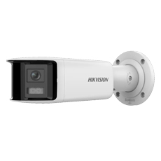 Camera IP 6MP, ColorVu, Card, 2,8mm, PoE, 180A°, LED 40m, Audio, IVS - HikVision DS-2CD2T67G2P-LSUSL