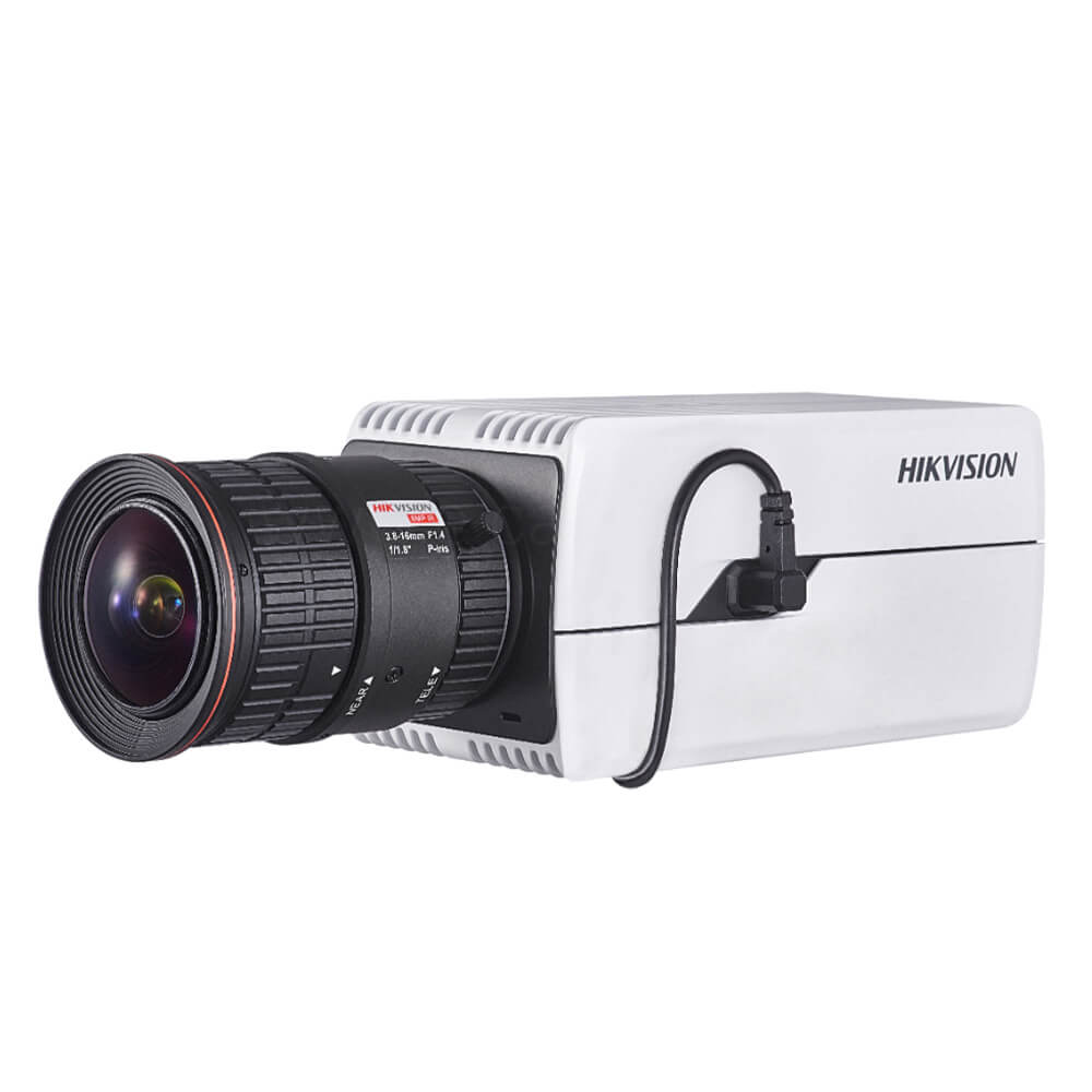 Camera Box IP Interior 4MP, Fara Lentila, Slot Card, POE - HikVision DS-2CD5046G0-AP