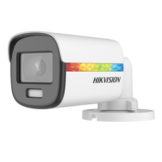 Camera ColorVu 2MP, Exterior, Lumina Alba 20m, Lentila 2.8mm - HikVision DS-2CE10DF8T-F2