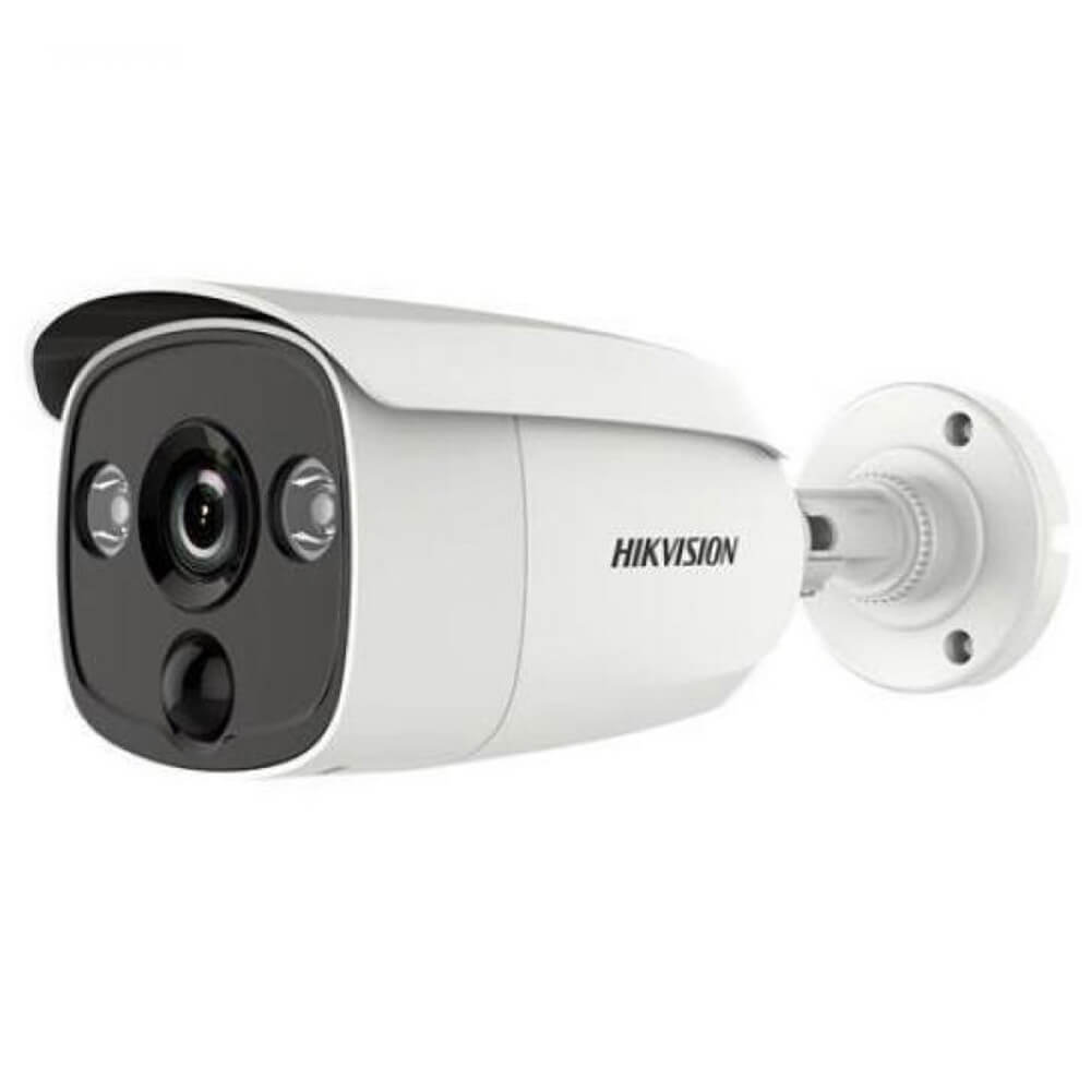 Camera 2MP Exterior, IR 20m, lentila 3.6, senzor PIR integrat - HikVision DS-2CE12D0T-PIRL