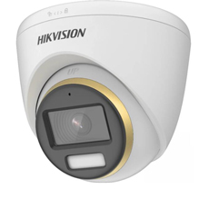 Camera 2MP, LED 40m, ColorVu, Microfon, Alarma luminoasa, Lentila 2,8mm - HikVision DS-2CE70DF3T-FS