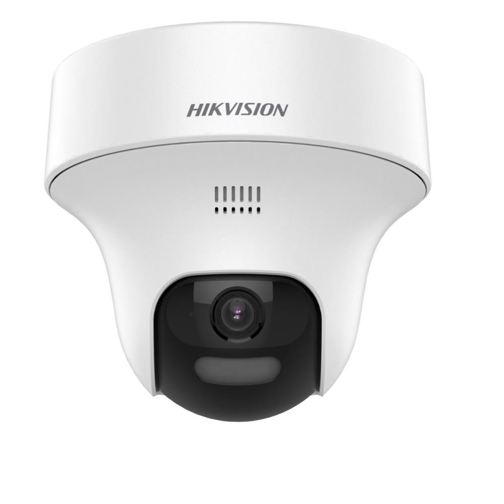 Camera 4MP 3K, mini PT, Exterior, Smart-Hybrid Light IR 25m, Mic - HikVision DS-2CE70K0T-PTLTS-2.8mm