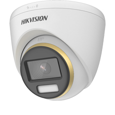 Camera ColorVu 2MP, LED 40m, Alarma luminoasa, Lentila 2,8mm - HikVision DS-2CE72DF3T-F 28