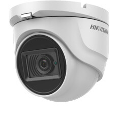 Camera Turbo HD, 2MP, Exterior, IR 30m, Lentila 2.8, Microfon - HikVision DS-2CE76D0T-ITMFS