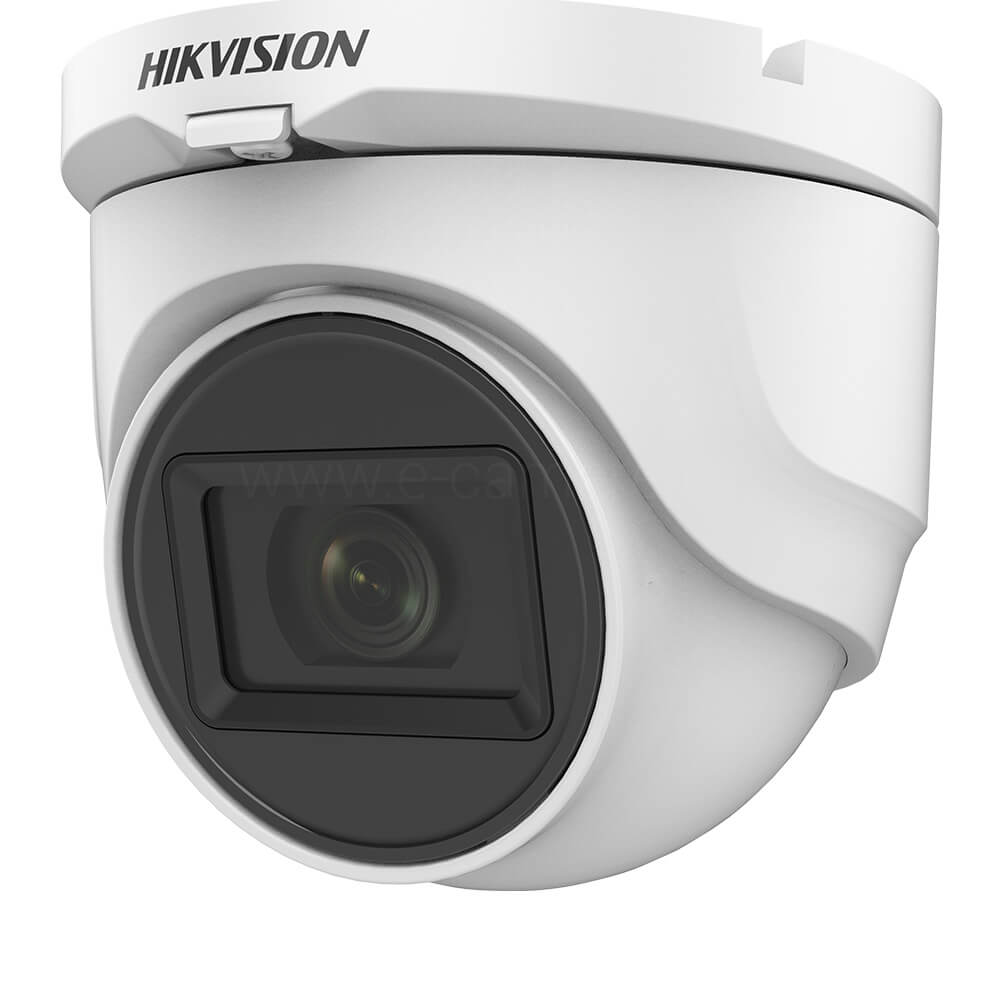 Camera Turbo HD 2MP, Exterior, IR 30m, Lentila 2.8, Microfon, Dome - HikVision DS-2CE76D0T-ITMFS2