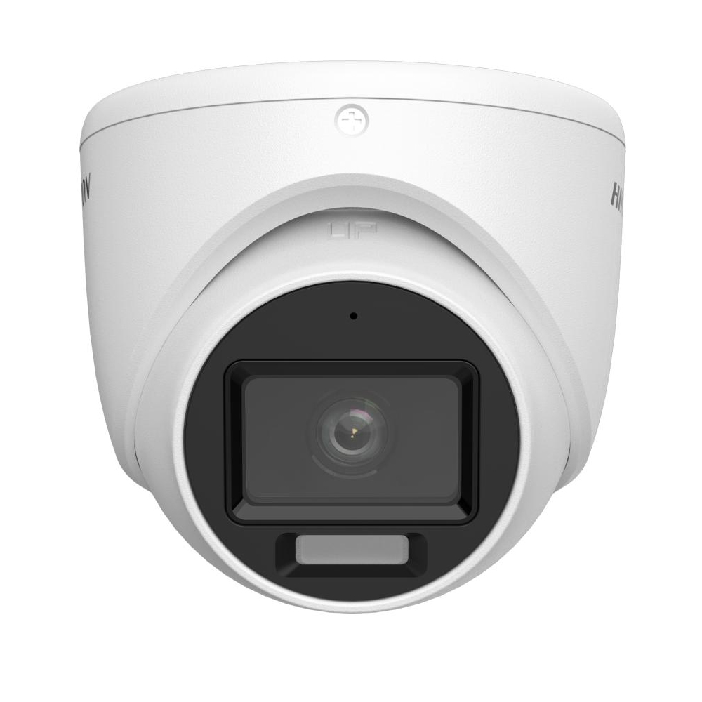 Camera 6MP, SmartHybrid ColorVu, LED 20m/ IR 30m, Microfon, 2,8mm - HikVision DS-2CE76K0T-LMFS