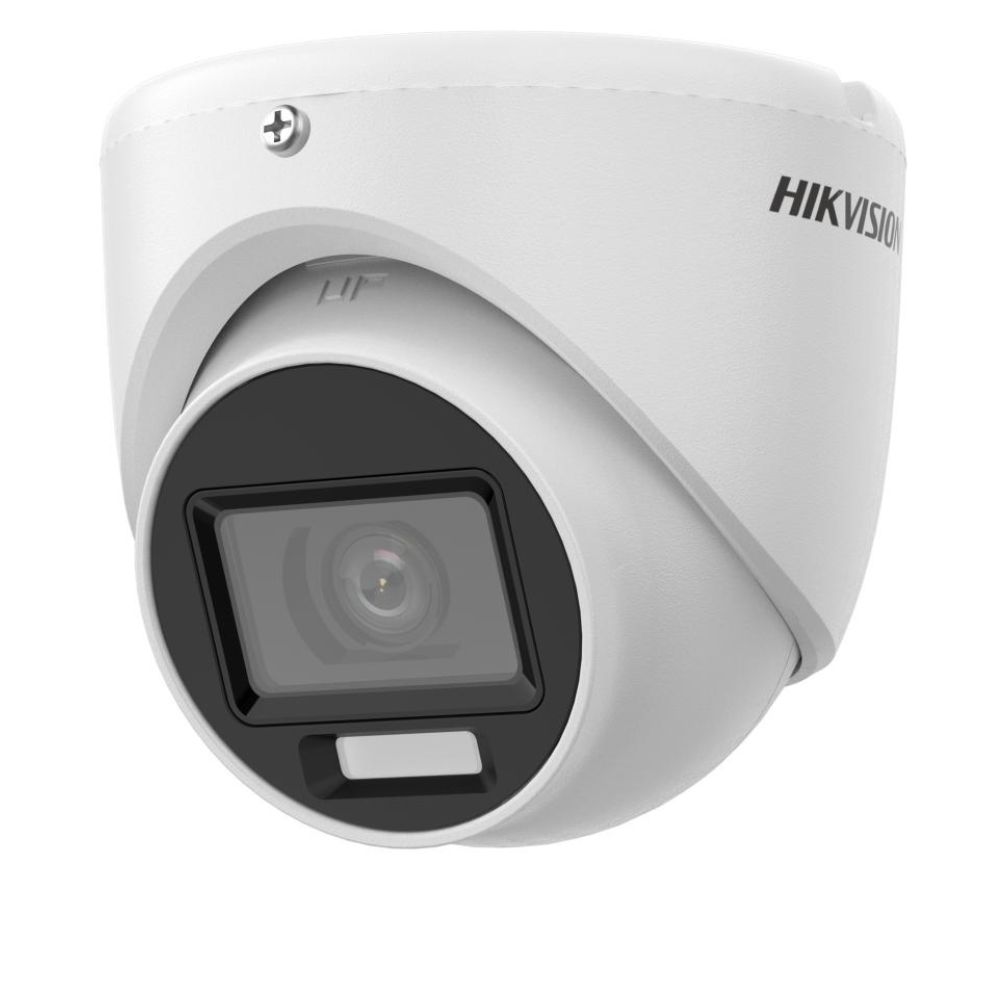 Camera 8MP, Ext, 4K Analog, Smart Hybrid Light, IR 30m, 2.8mm - HikVision DS-2CE76U0T-LMF-2.8mm