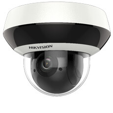 Camera IP 4MP, Exterior, Zoom 4X, Rotativa, IR 20m, PoE, Card - HikVision DS-2DE2A404IW-DE3C