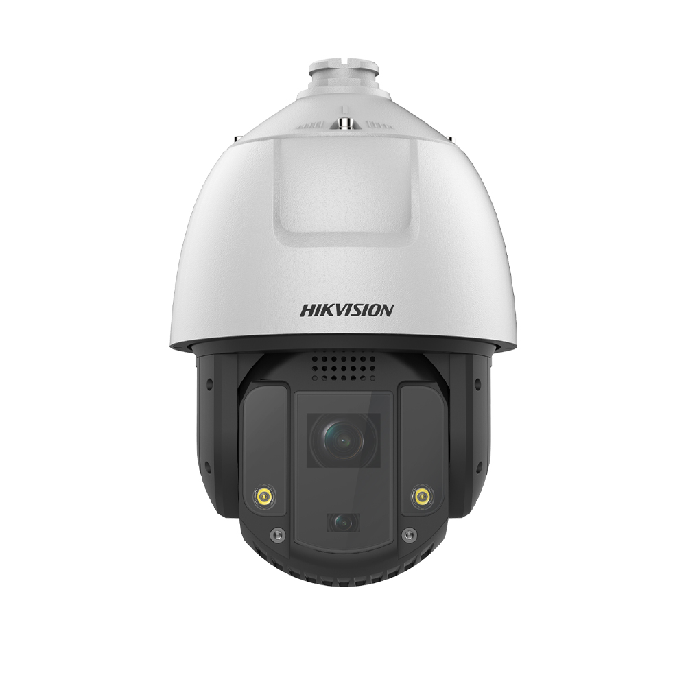 Camera IP speed dome 4MP, IR 200m, Card, PoE, AcuSense, Alarma - HikVision DS-2DE7S425MW-AEBF1S5