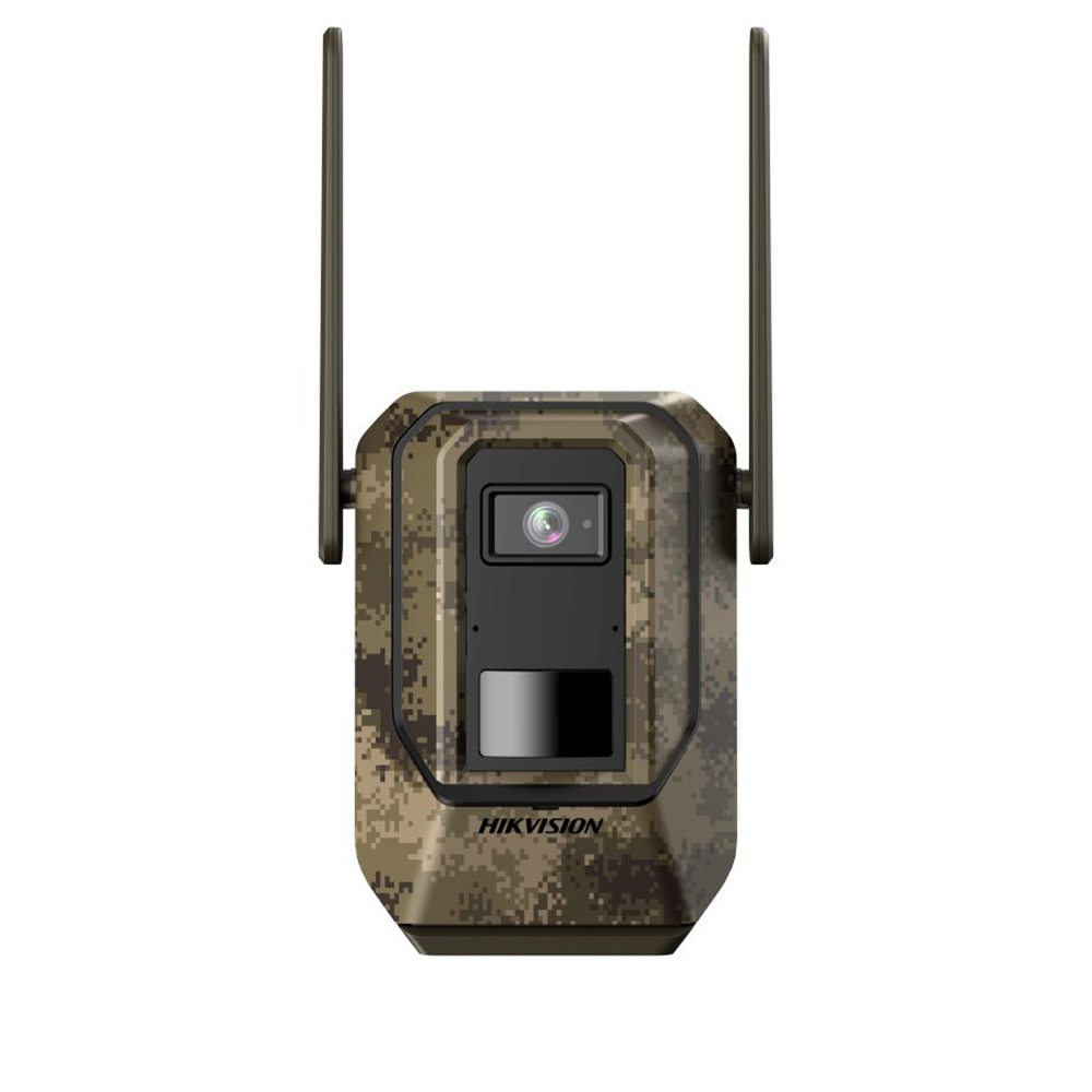 Camera pt. vanatoare IP 4MP, IR 15m, GSM 4G, Card, Mic, IVS, 2,8mm - HikVision DS-2XS6F45G0-IC0/4G
