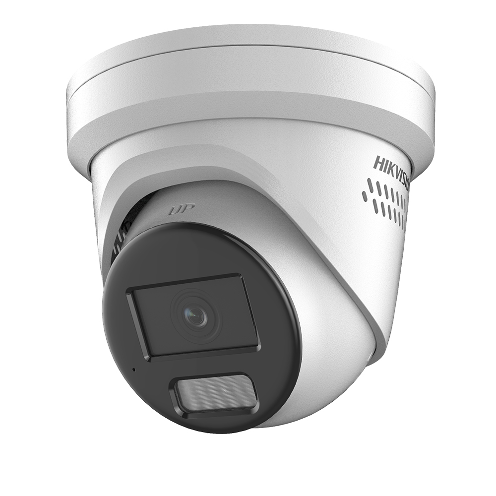 Camera IP AcuSense, LED 30m, PoE, Card, Mic, Alarma stroboscopica - HikVision DS-2CD2347G2-LSUSL2C