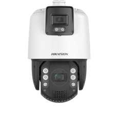 Camera IP speeddome 2x4MP, LED 30m, IR 200m, IVS, Hi-PoE, Card, Alarma- HikVision DS2SE7C425MWAEB14F