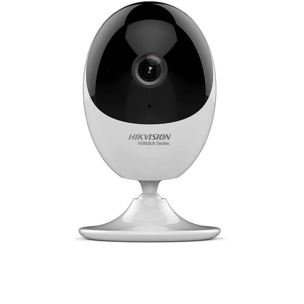 Camera IP Interior, 2MP , IR 10m , Wi-Fi ,Microfon, 2.8mm, Card ,   - HikVision HiWatch HWC-C120-D/W