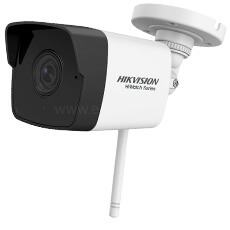 Camera IP 2MP Exterior, IR 30m, lentila 2.8,Slot card, Microfon - HikVision HiWatch HWI-B120-D/W