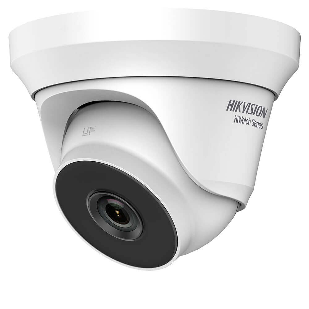 Camera 2MP, Exterior, IR 40m, Lentila Fixa 2.8mm, 4 in 1- HikVision HiWatch HWT-T220-M
