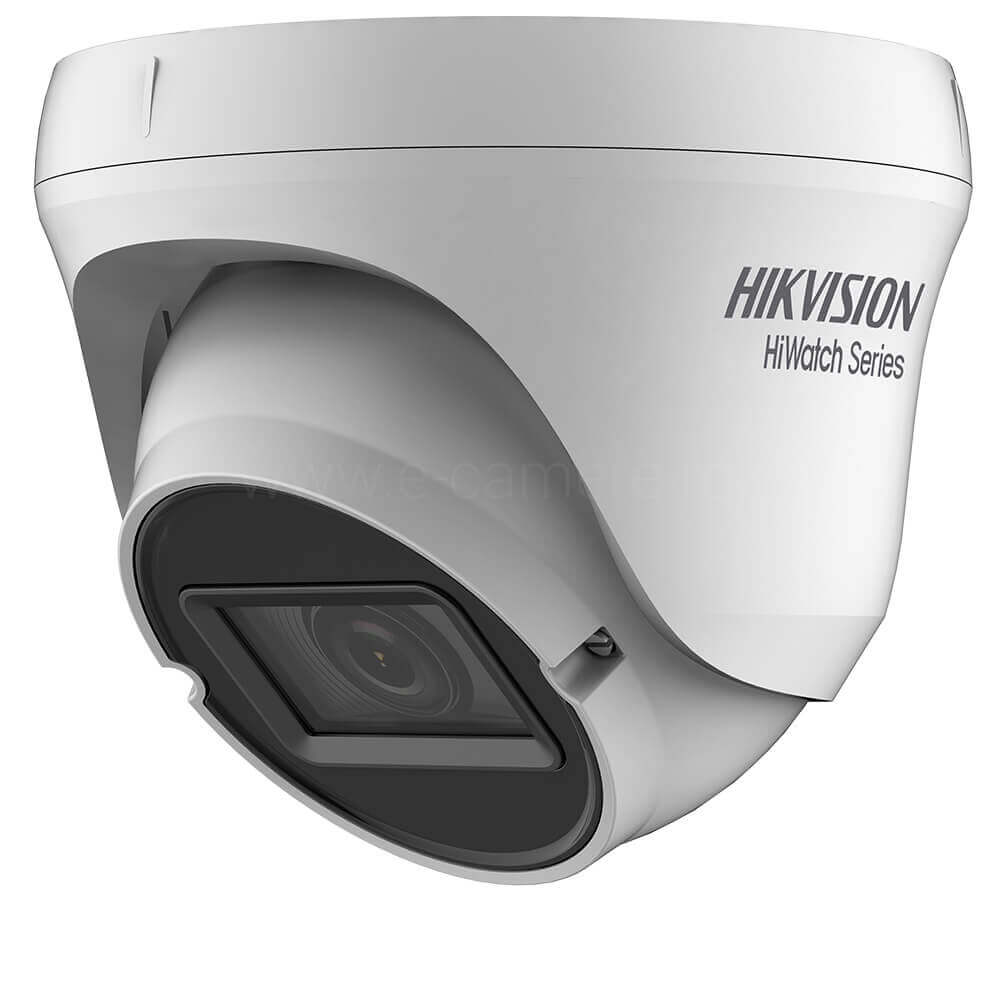 Camera 4MP, Exterior, IR 40m, Varifocala, Antivandal IK10, 4 in 1 - HikVision HiWatch HWT-T340-VF