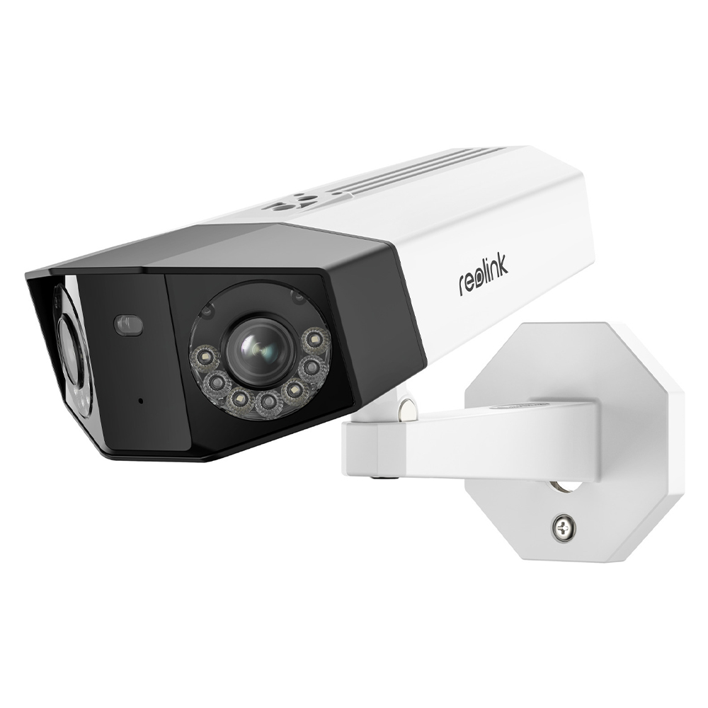 Camera IP 8MP, LED/ IR 30m, 2x3,6mm 180gr, PoE Card, Audio, Detectie Smart - Reolink DUO 2 POE