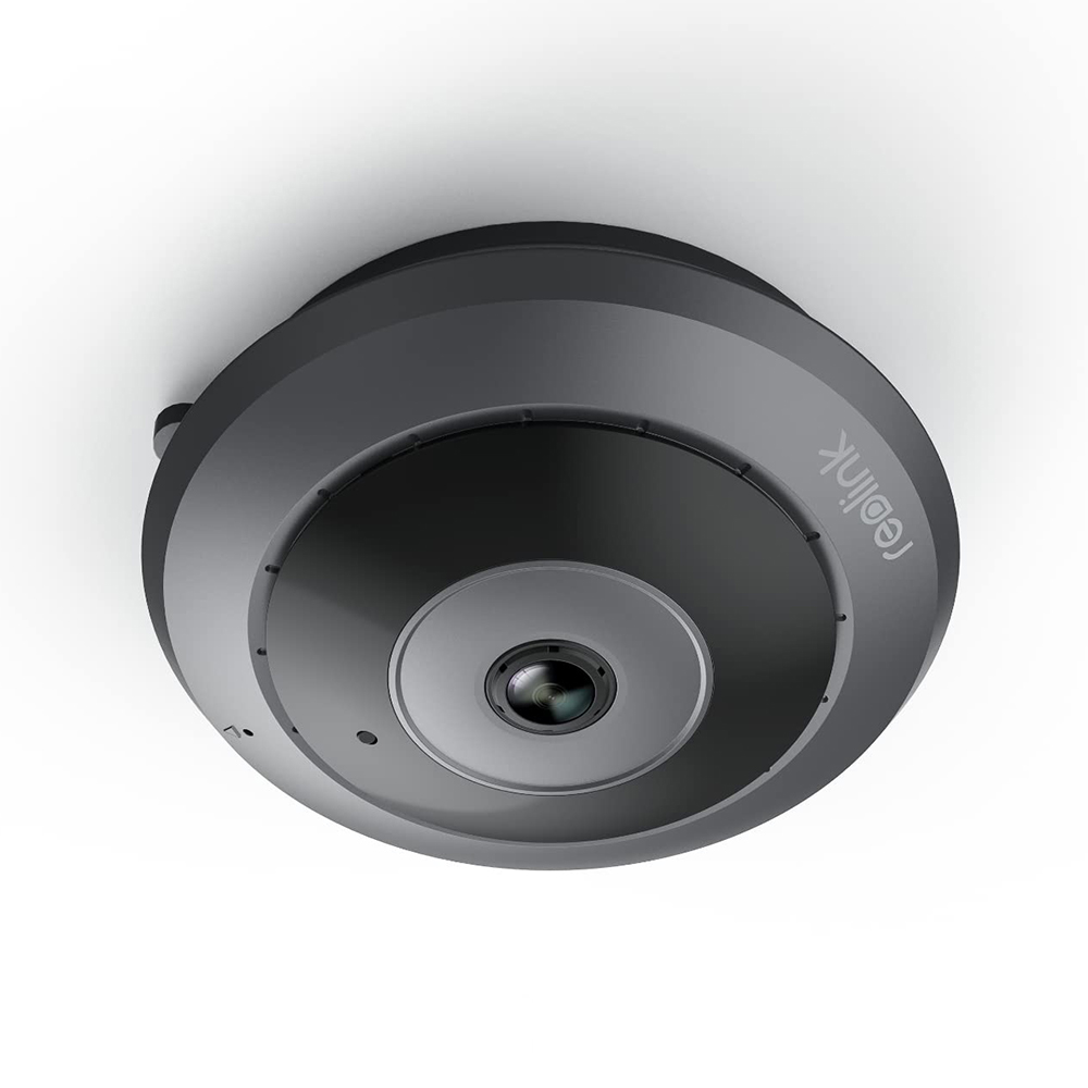 Camera Fisheye IP Wi-Fi 6MP, IR 8m, Card, Audio, Multi Display, Detectie Smart - Reolink FE-W