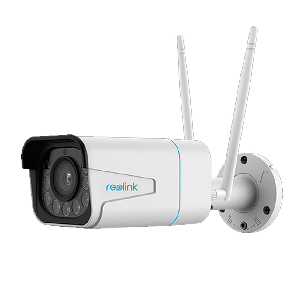 Camera IP Wi-Fi 5MP, LED 30m, Zoom 5x, Card, Audio, Detectie oameni/vehicule - Reolink RLC-511WA-5MP