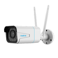 Camera IP Wi-Fi 5MP, LED 30m, Zoom 5x, Card, Audio, Detectie oameni/vehicule - Reolink RLC-511WA-5MP