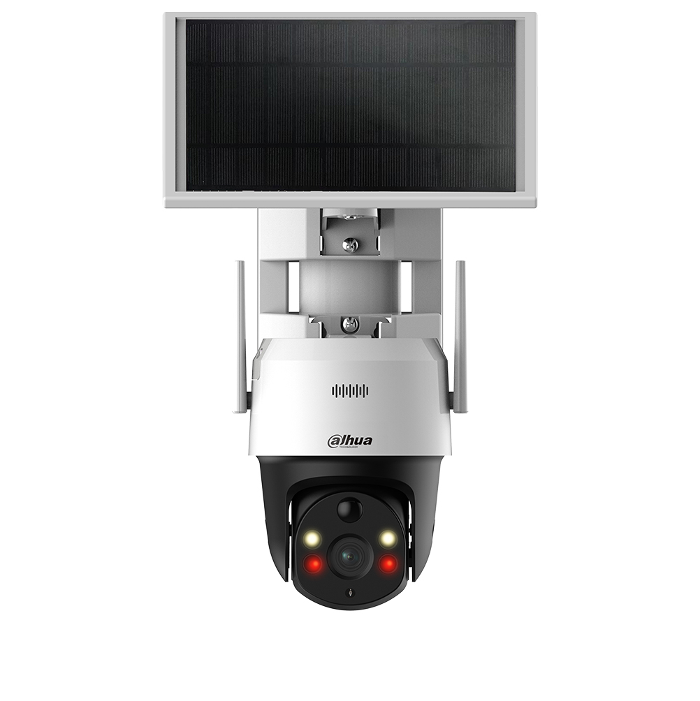 Camera IP 4G cu panou solar, 4MP, LED/ IR 30m, PIR, Card, Audio - Dahua SD2A400HB-GN-AGQ-PV-SP-EAU