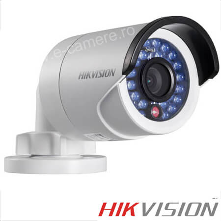 Camera IP, Exterior, 1 MP, IR 30m, POE - HikVision DS-2CD2012-I