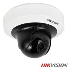 Camera IP 4MP Rotativa, Interior, IR 10m, POE, Slot Card - HikVision DS-2CD2F42FWD-IS