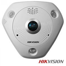 Camera IP 6 MP, Interior, IR 15m, PoE, Slot Card, Microfon - HikVision DS-2CD6362F-IVS