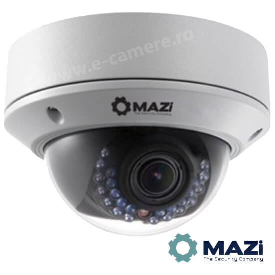 Camera IP 4MP, Dome, exterior, IR 30m, varifocala - Mazi IDH-23VR