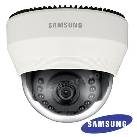 Camera IP 2MP, Interior, IR 10m, POE, Slot Card, lentila 3.8 - Samsung SND-6011R