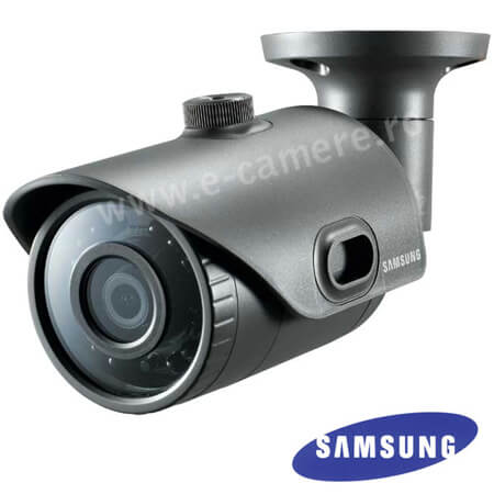 Camera IP 2MP, Exterior, IR 20m, POE, Slot Card, lentila 3.6- Samsung SNO-L6013R